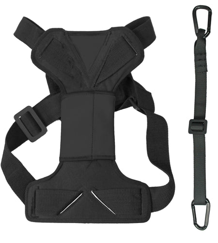 Pet Life ® 'Road-To-Safety' Pet Dog Carseat Harness Securer w/ Detachable Swivel Hook
