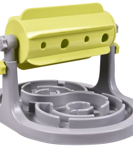 Pet Life ® 'Roto Paw' IQ Training Interactive Rotating Slow Dog Feeder