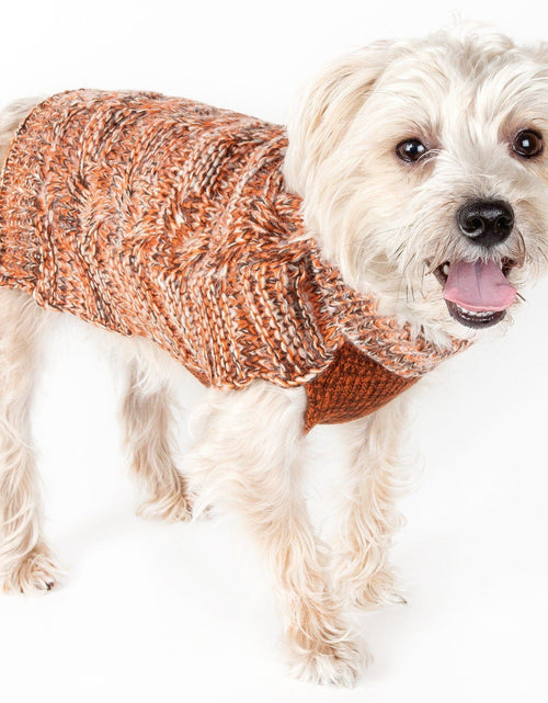 Load image into Gallery viewer, Pet Life ® 'Royal Bark' Heavy Cable Knitted Designer Fashion Dog Sweater
