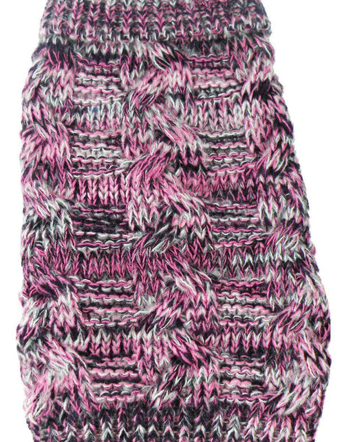 Load image into Gallery viewer, Pet Life ® 'Royal Bark' Heavy Cable Knitted Designer Fashion Dog Sweater
