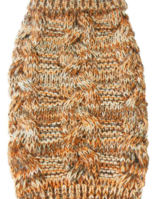 Load image into Gallery viewer, Pet Life ® 'Royal Bark' Heavy Cable Knitted Designer Fashion Dog Sweater
