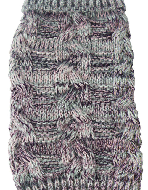 Load image into Gallery viewer, Pet Life ® 'Royal Bark' Heavy Cable Knitted Designer Fashion Dog Sweater
