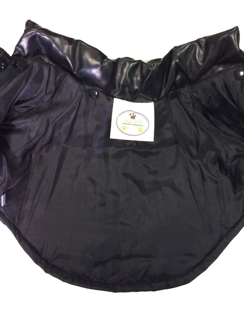 Load image into Gallery viewer, Pet Life ® 'Ruff-Choppered' Denim Fashioned Wool Dog Coat Jacket
