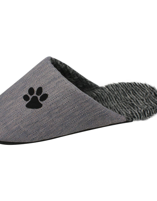 Load image into Gallery viewer, Pet Life ® 'Slip-On' Fashion Designer Polar Fleece Animated Slipper Pet Dog Bed House Shoes
