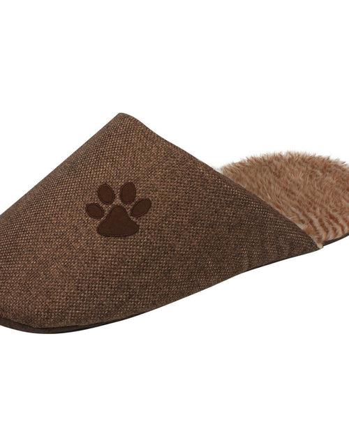 Load image into Gallery viewer, Pet Life ® 'Slip-On' Fashion Designer Polar Fleece Animated Slipper Pet Dog Bed House Shoes

