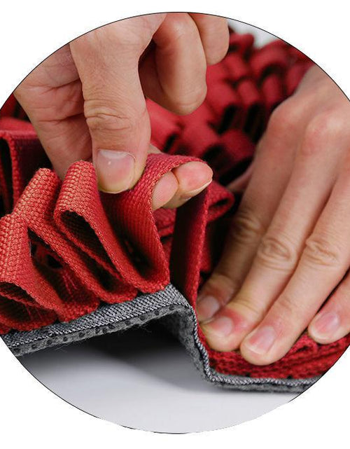 Load image into Gallery viewer, Pet Life ® 'Sniffer Grip' Interactive Anti-Skid Suction Pet Snuffle Mat
