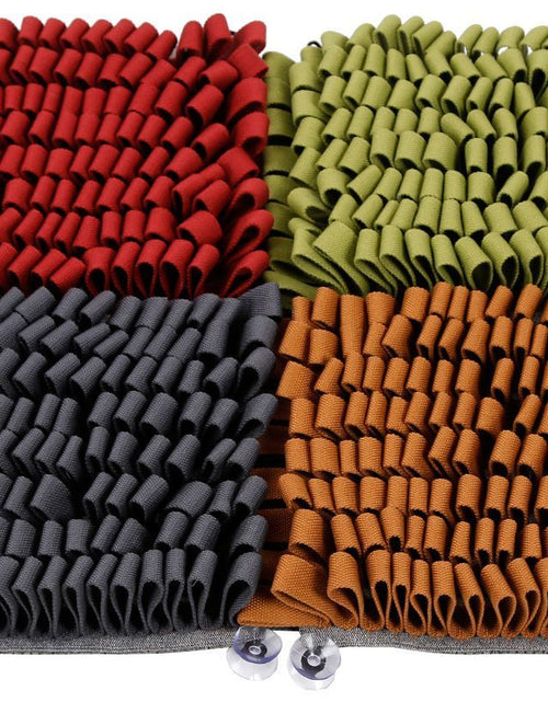 Load image into Gallery viewer, Pet Life ® 'Sniffer Grip' Interactive Anti-Skid Suction Pet Snuffle Mat
