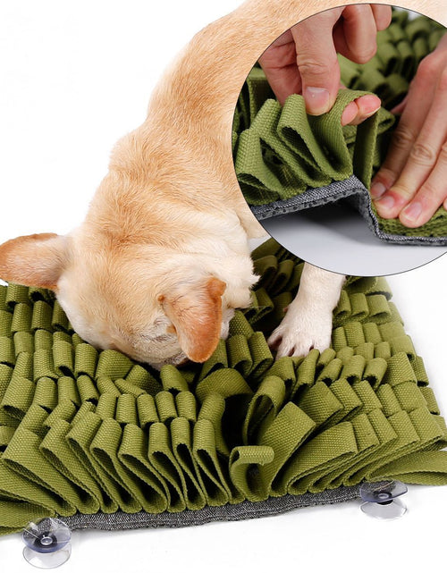 Load image into Gallery viewer, Pet Life ® 'Sniffer Grip' Interactive Anti-Skid Suction Pet Snuffle Mat
