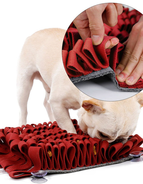 Load image into Gallery viewer, Pet Life ® 'Sniffer Grip' Interactive Anti-Skid Suction Pet Snuffle Mat
