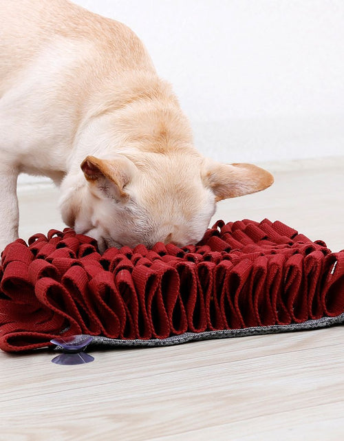 Load image into Gallery viewer, Pet Life ® 'Sniffer Grip' Interactive Anti-Skid Suction Pet Snuffle Mat
