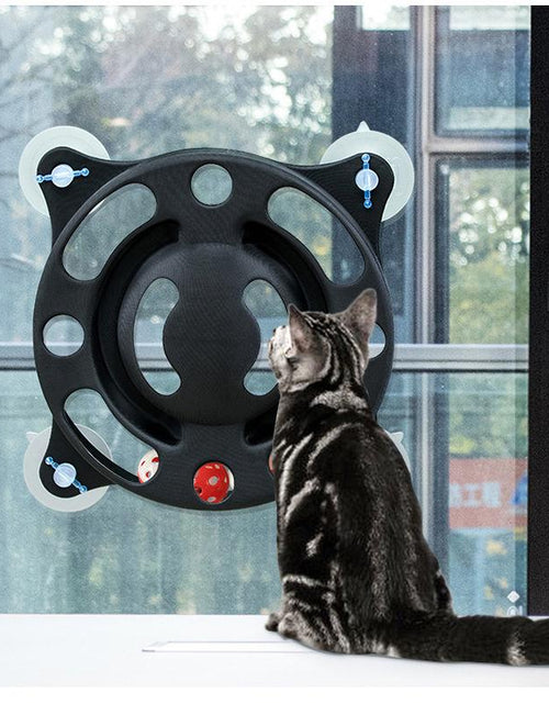 Load image into Gallery viewer, Pet Life ® 'Sticky-Swipe' Interactive Suction Cup Kitty Cat Toy
