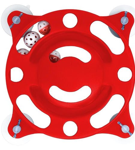 Pet Life ® 'Sticky-Swipe' Interactive Suction Cup Kitty Cat Toy