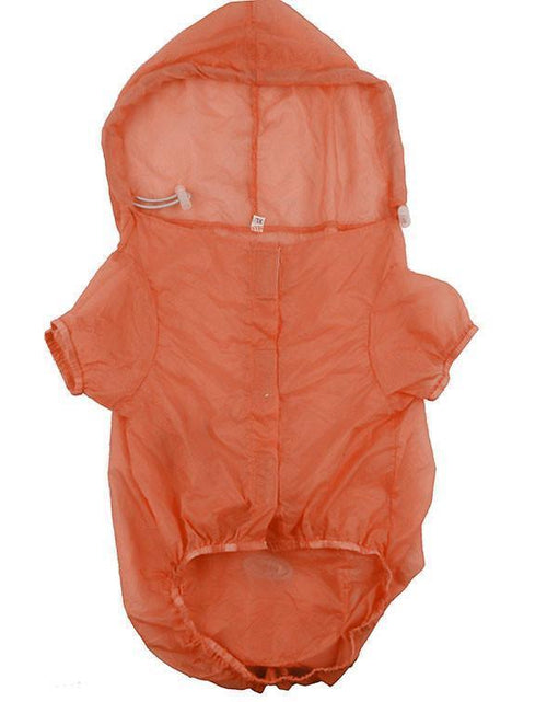 Load image into Gallery viewer, Pet Life ® 'Thunder Paw' Ultimate Waterproof Collapsible Multi-Adjustable Travel Dog Raincoat
