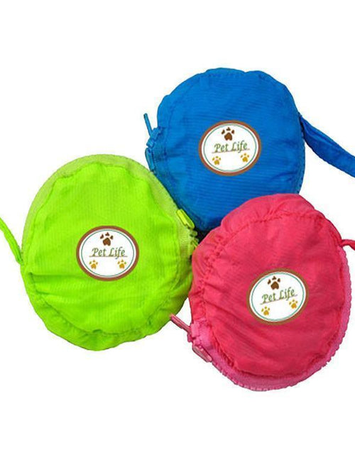 Load image into Gallery viewer, Pet Life ® 'Thunder Paw' Ultimate Waterproof Collapsible Multi-Adjustable Travel Dog Raincoat
