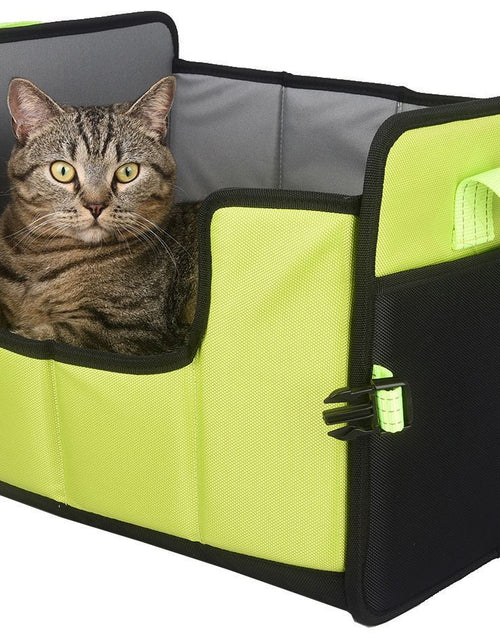 Load image into Gallery viewer, Pet Life ® 'Travel-Nest' Folding Travel Cat and Dog Bed
