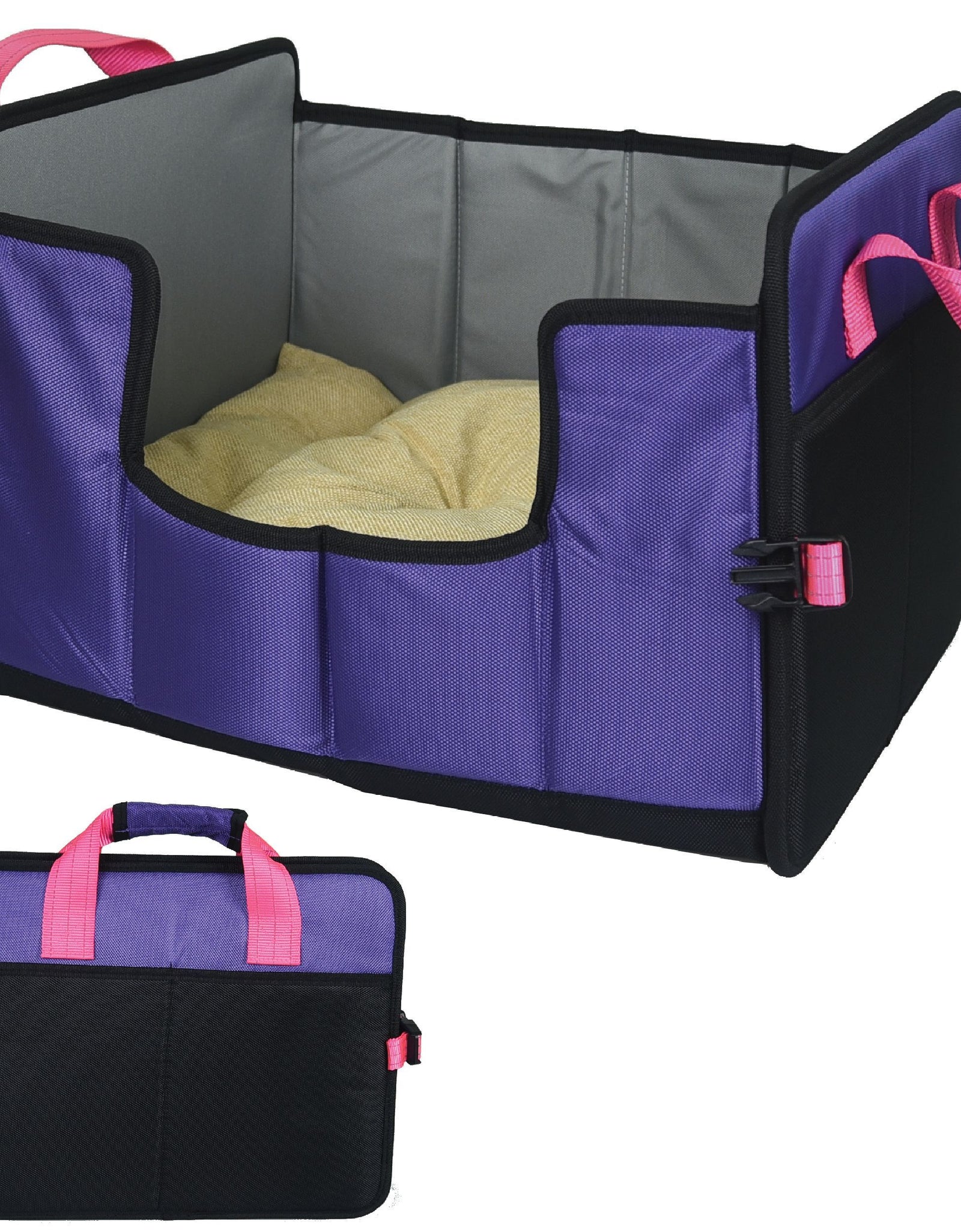 Pet Life ® 'Travel-Nest' Folding Travel Cat and Dog Bed