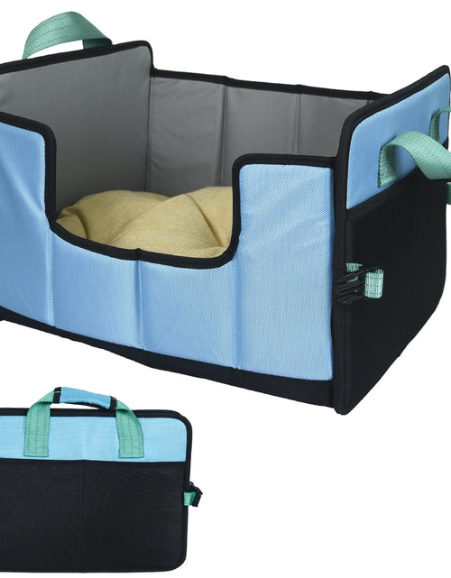 Load image into Gallery viewer, Pet Life ® 'Travel-Nest' Folding Travel Cat and Dog Bed
