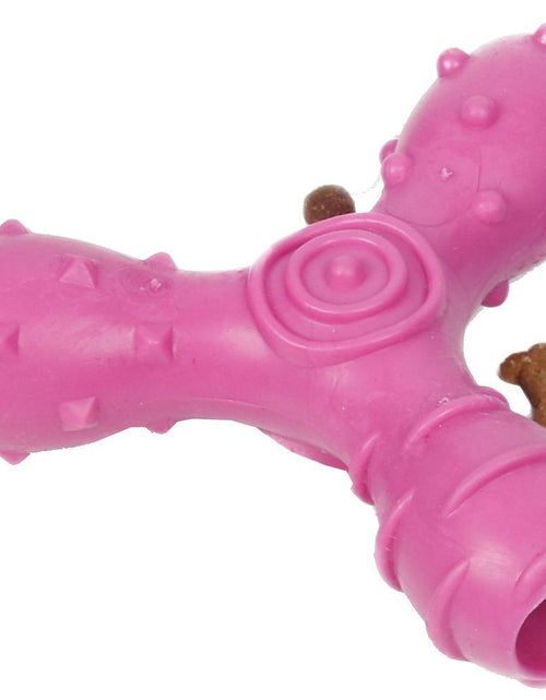 Load image into Gallery viewer, Pet Life ® 'Tri-Chew' Treat Dispensing and Chewing Interactive TPR Dog Toy
