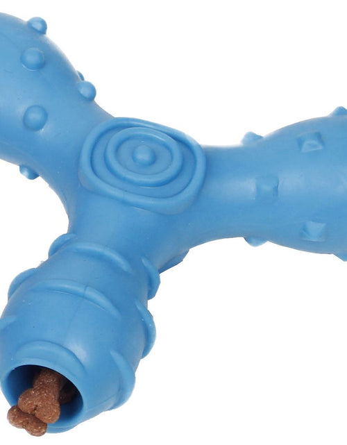 Load image into Gallery viewer, Pet Life ® 'Tri-Chew' Treat Dispensing and Chewing Interactive TPR Dog Toy
