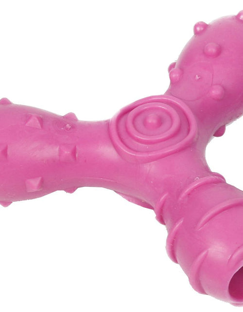 Load image into Gallery viewer, Pet Life ® 'Tri-Chew' Treat Dispensing and Chewing Interactive TPR Dog Toy
