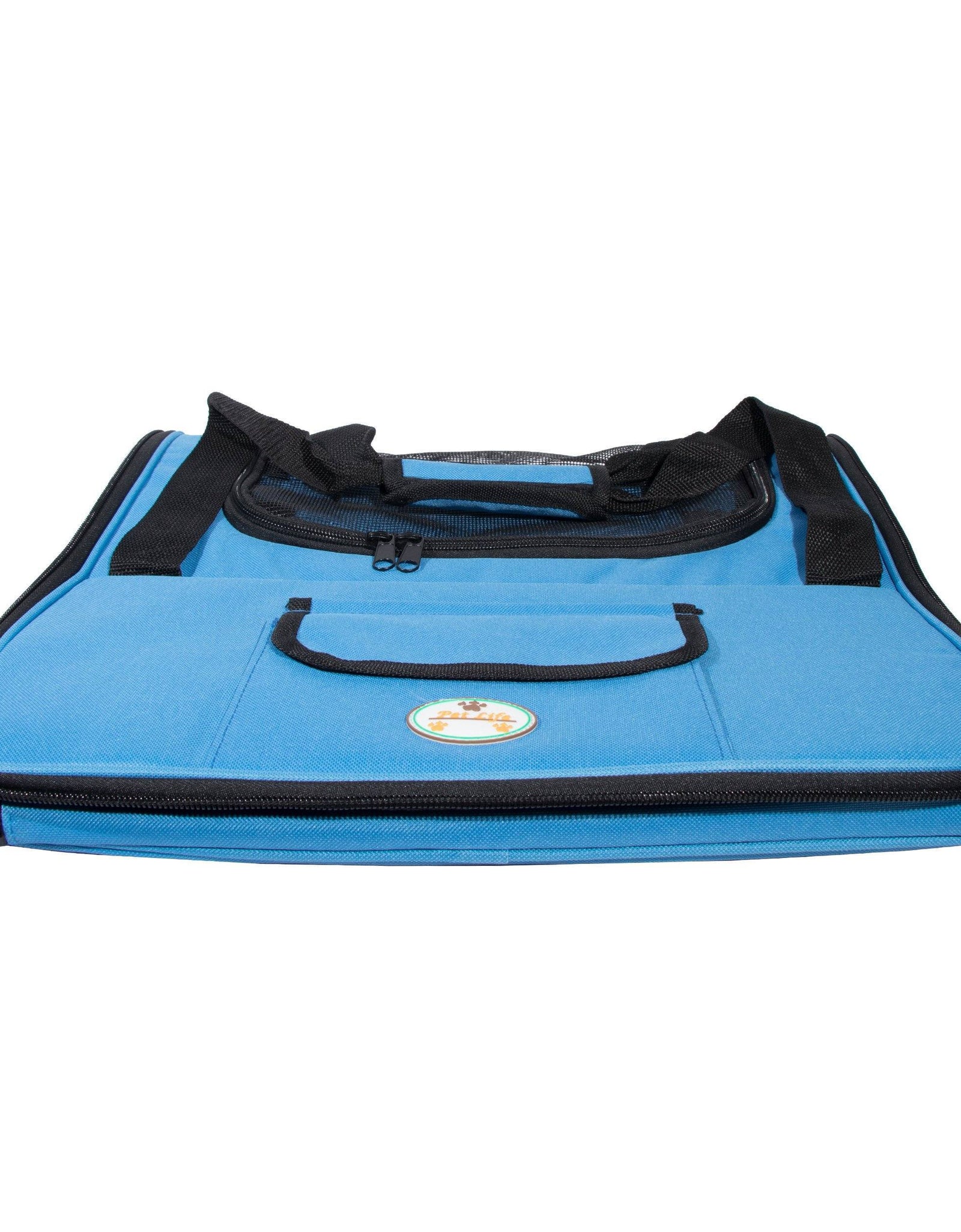 Pet Life ® 'Ultra-Lock' Collapsible Safety Travel Wire Folding Pet Dog Carseat Car Seat Carrier crate