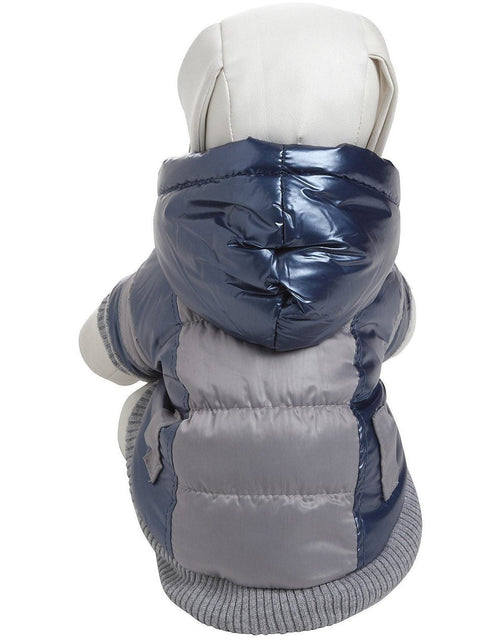 Load image into Gallery viewer, Pet Life ® 'Vintage Aspen' 3M Insulated Sporty Ski Dog Jacket w/ Removable Hood
