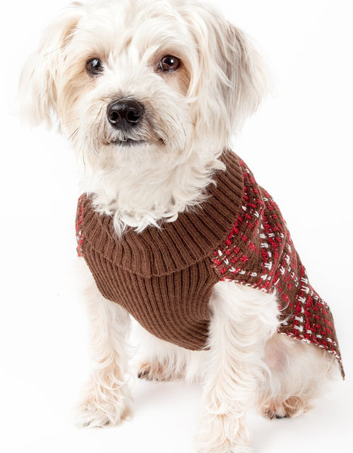 Load image into Gallery viewer, Pet Life ® Vintage Symphony Static Fashion Knitted Designer Dog Sweater
