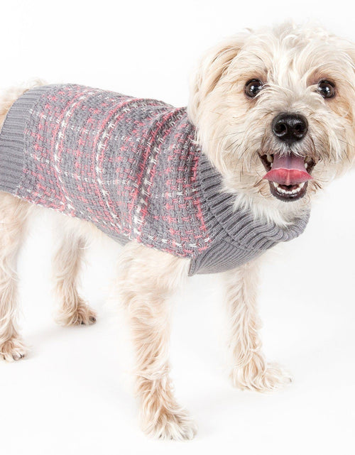 Load image into Gallery viewer, Pet Life ® Vintage Symphony Static Fashion Knitted Designer Dog Sweater
