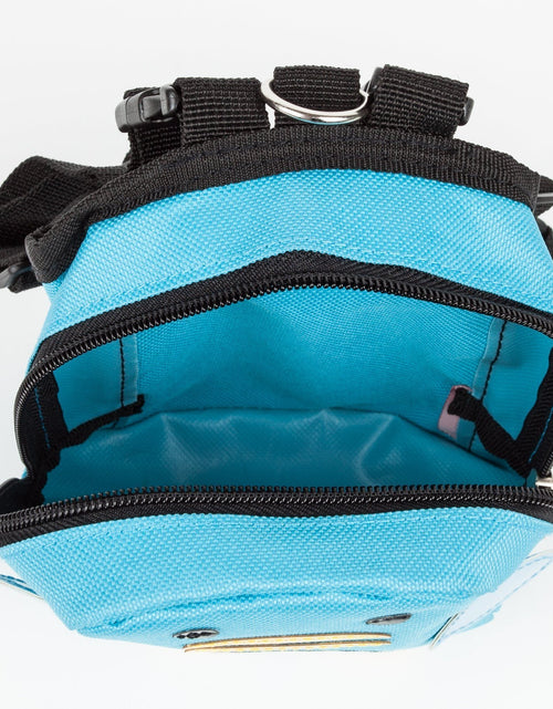Load image into Gallery viewer, Pet Life ® 'Waggler Hobbler' Large-Pocketed Animated Fashion Dog Harness Backpack
