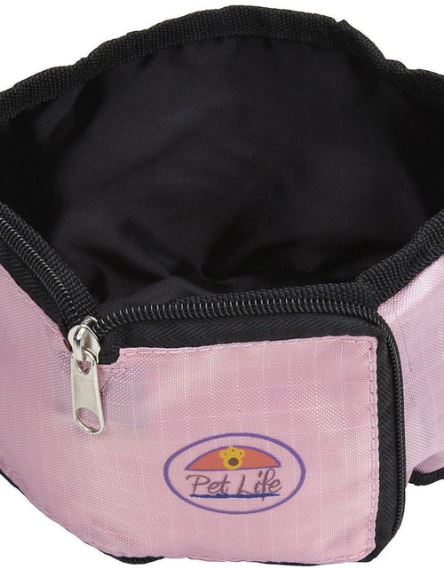 Load image into Gallery viewer, Pet Life ® Wallet Folding Waterproof Zippered Folding Pet Travel Cat and Dog Bowl
