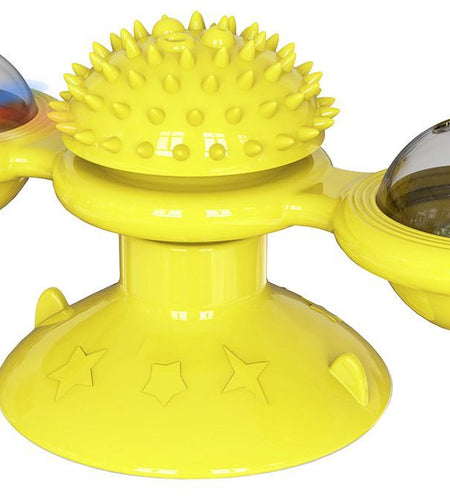 Pet Life ® 'Windmill' Rotating Suction Cup Spinning Cat Toy