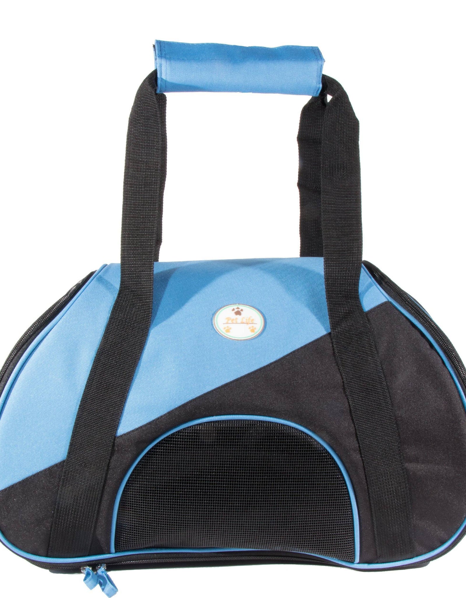 Pet Life ® 'Zip-N-Go' Airline Approved Contoured Fashion Designer Pet Dog Carrier