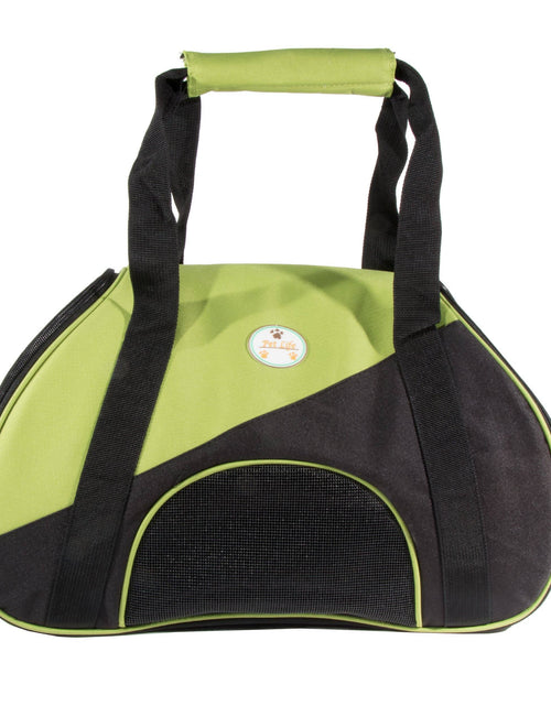 Load image into Gallery viewer, Pet Life ® 'Zip-N-Go' Airline Approved Contoured Fashion Designer Pet Dog Carrier
