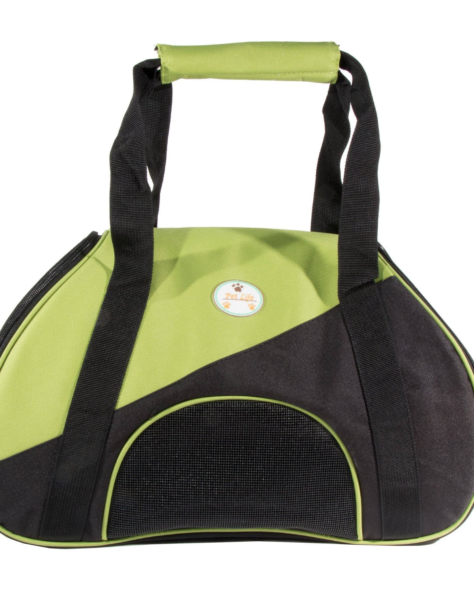 Pet Life ® 'Zip-N-Go' Airline Approved Contoured Fashion Designer Pet Dog Carrier