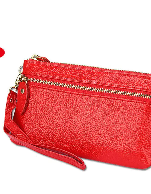 Load image into Gallery viewer, Genuine Leather Phone Bag and Coin Purse for Women
