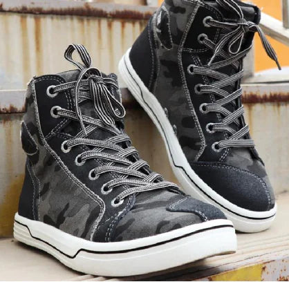Load image into Gallery viewer, Men's Summer Motorcycle Casual Riding Short Boots
