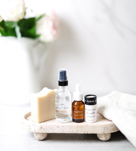 Rooted and Ready: Travel-Size Skincare Essentials Kit