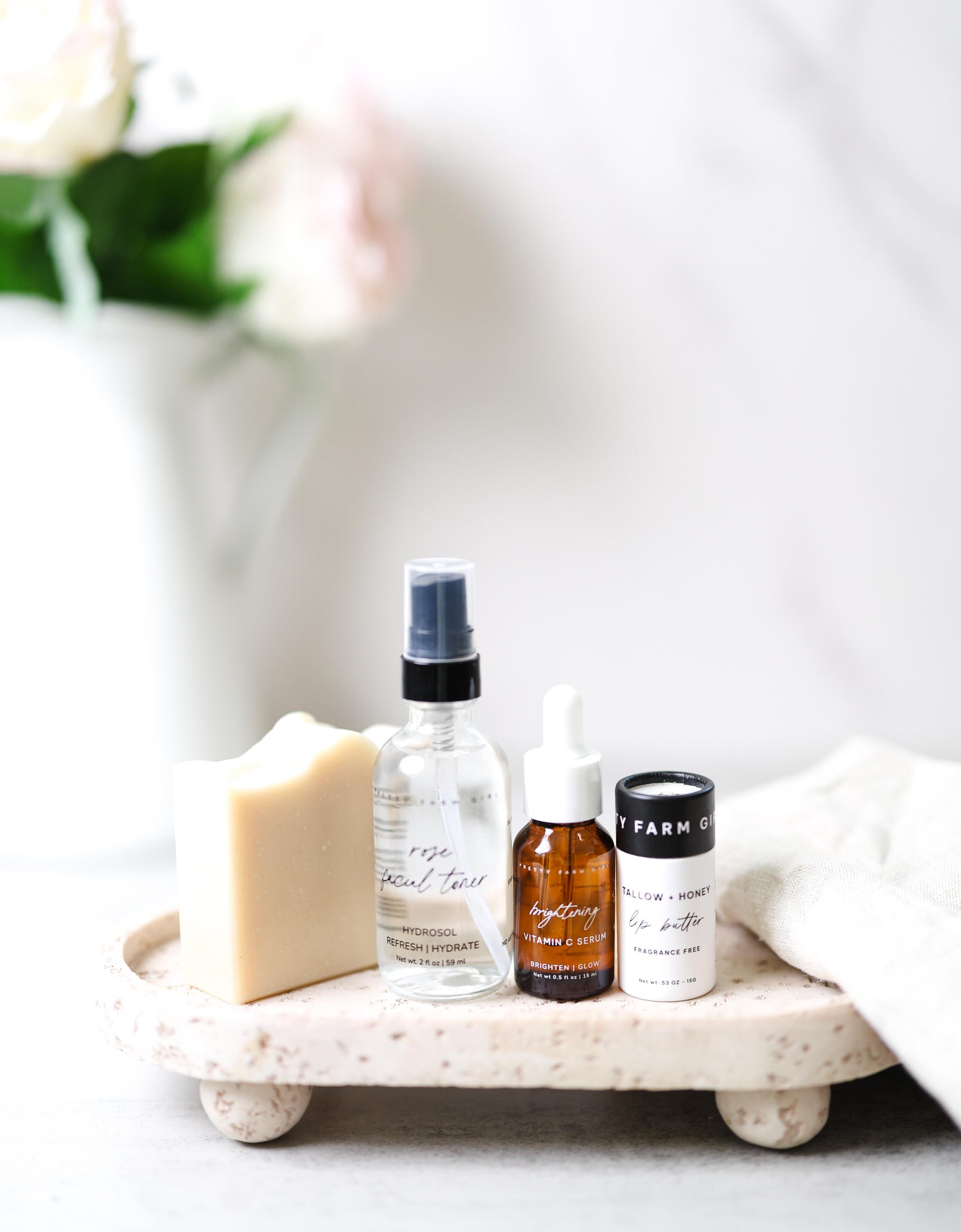 Rooted and Ready: Travel-Size Skincare Essentials Kit