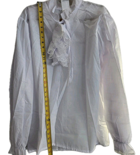 Forum Novelties Men's Vampire Pirate Shirt Chemise White One Size