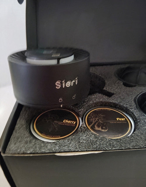 Load image into Gallery viewer, S.I.E.R.I. High End Whiskey Smoker Kit Rechargeable Black
