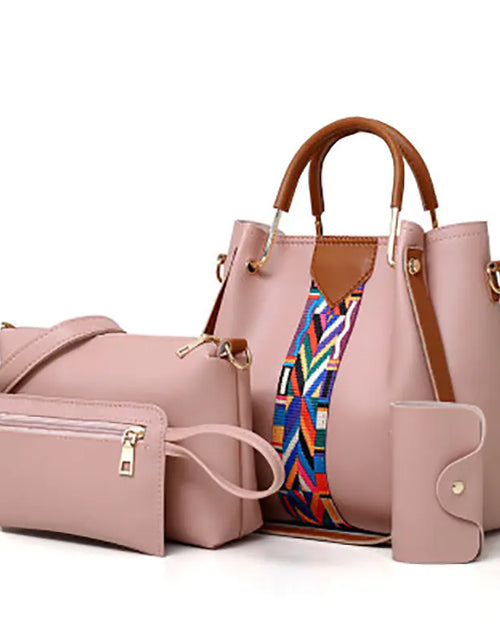 Load image into Gallery viewer, Fashionable Women's Handbag Set with Shoulder Bag (4 Pcs)
