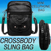 Black / PU Leather