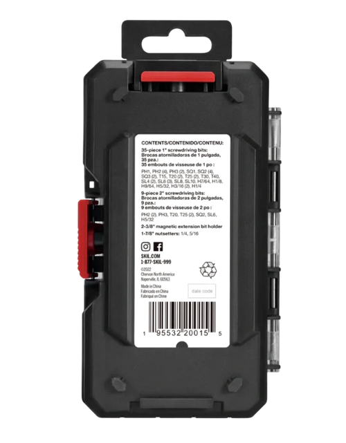Load image into Gallery viewer, SKIL SDB7017 47 pc. Screwdriving Bit Kit
