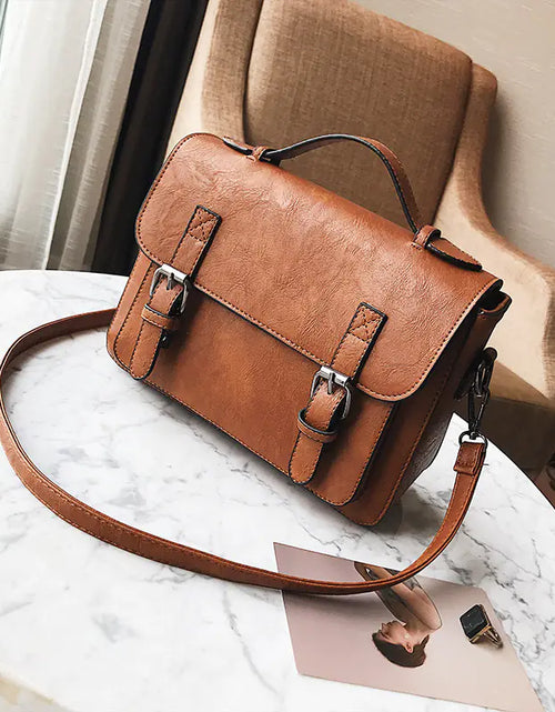 Load image into Gallery viewer, Messenger Bag, Commuter Bag, Small Square Bag
