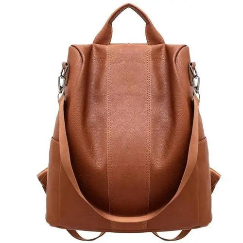 Load image into Gallery viewer, Sizzling Anti-Theft Vintage Style Leather Backpacks for Teenager Girls And Women School Bagpack For Females Travel Bags
