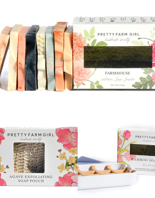 Load image into Gallery viewer, Farmhouse Artisan Goat Milk &amp; Tallow Soap Sampler

