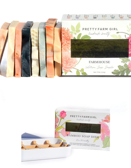 Load image into Gallery viewer, Farmhouse Artisan Goat Milk &amp; Tallow Soap Sampler
