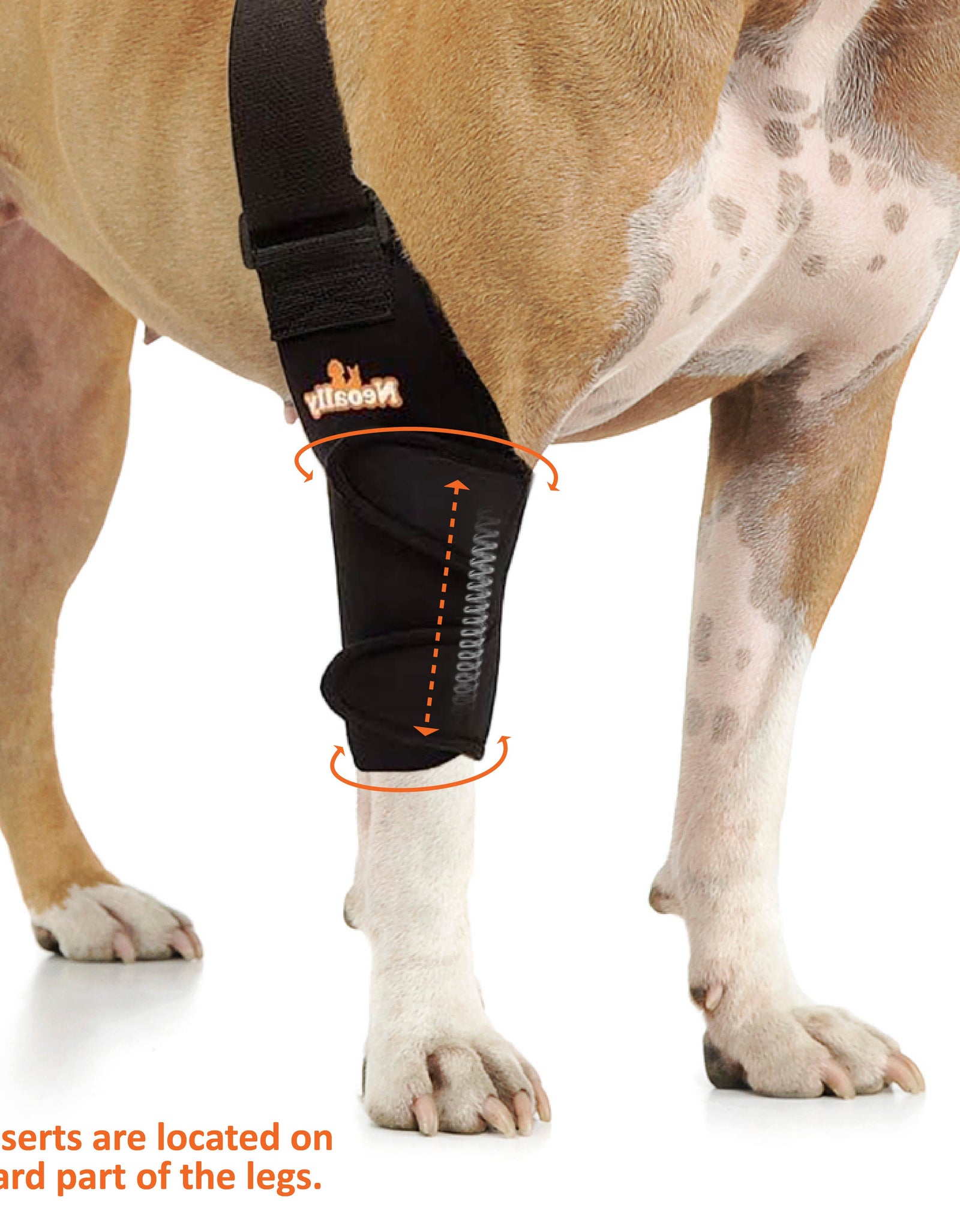 NeoAlly Elbow and Shoulder Brace with Spring Inserts for Dogs and Cats - Enhance Pet Mobility with Optimal Support