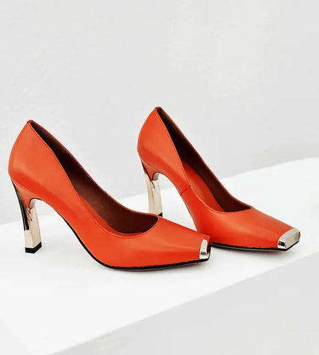 Fresh Style Women's Chunky Heels