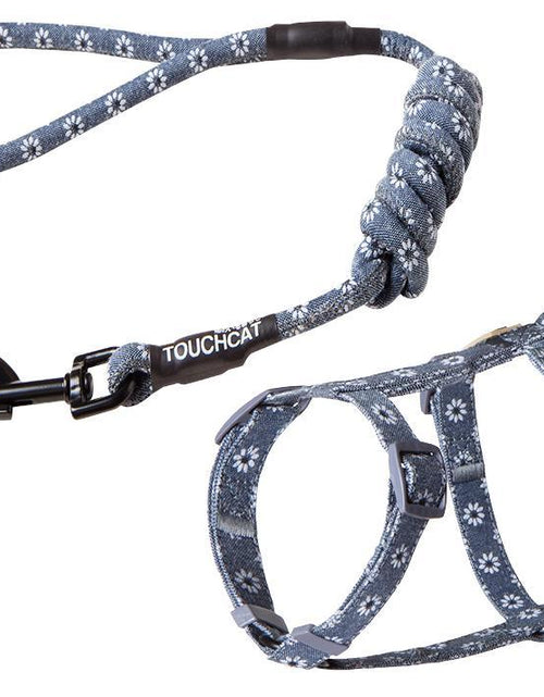 Load image into Gallery viewer, Touchcat 'Radi-Claw' Durable Cable Cat Harness and Leash Combo
